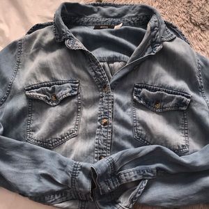 Urban Outfitters denim button-up